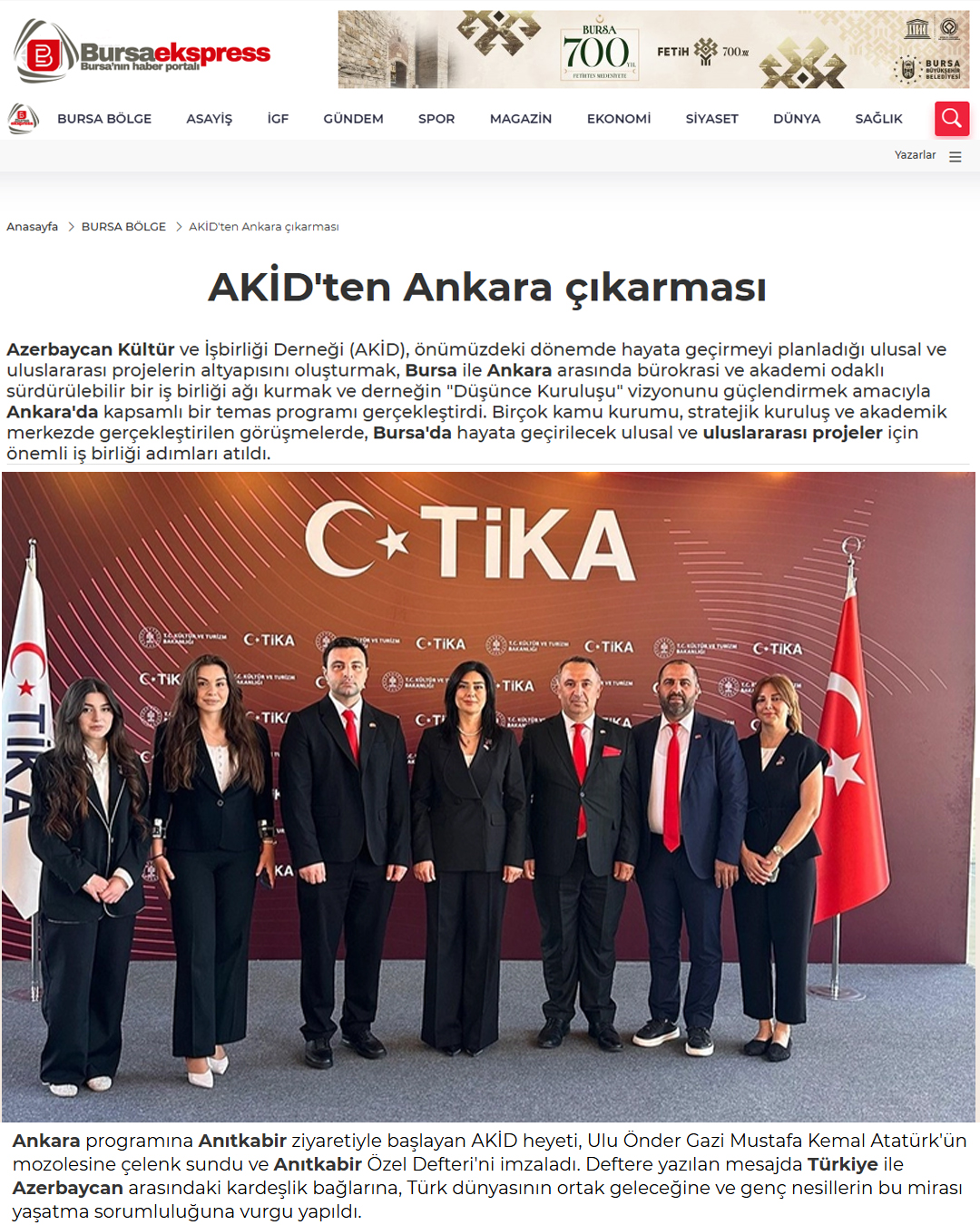 AKİD Ankara Çıkartması