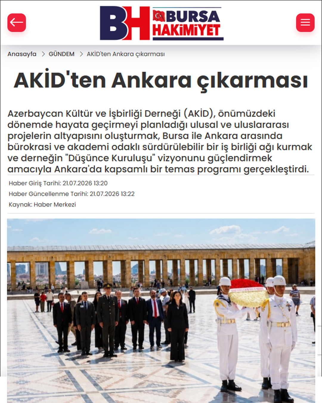 AKİD Ankara Çıkartması