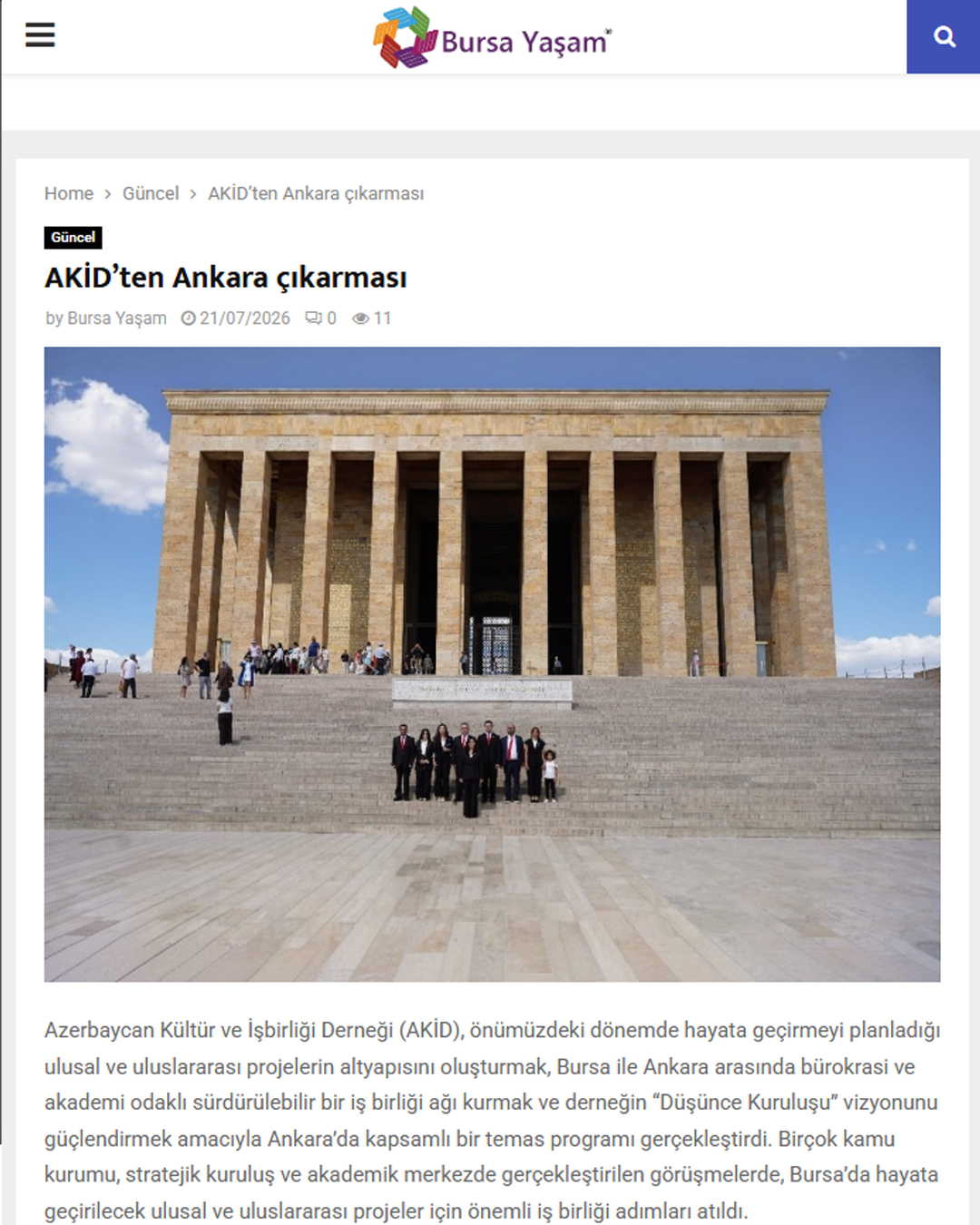 AKİD Ankara Çıkartması
