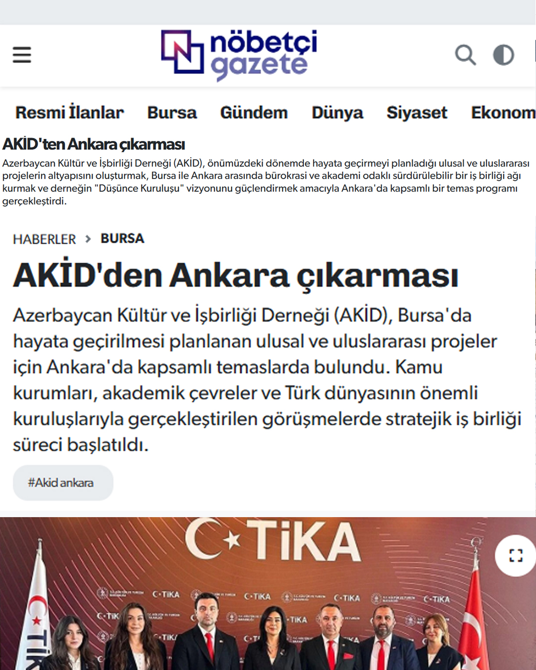 AKİD Ankara Çıkartması